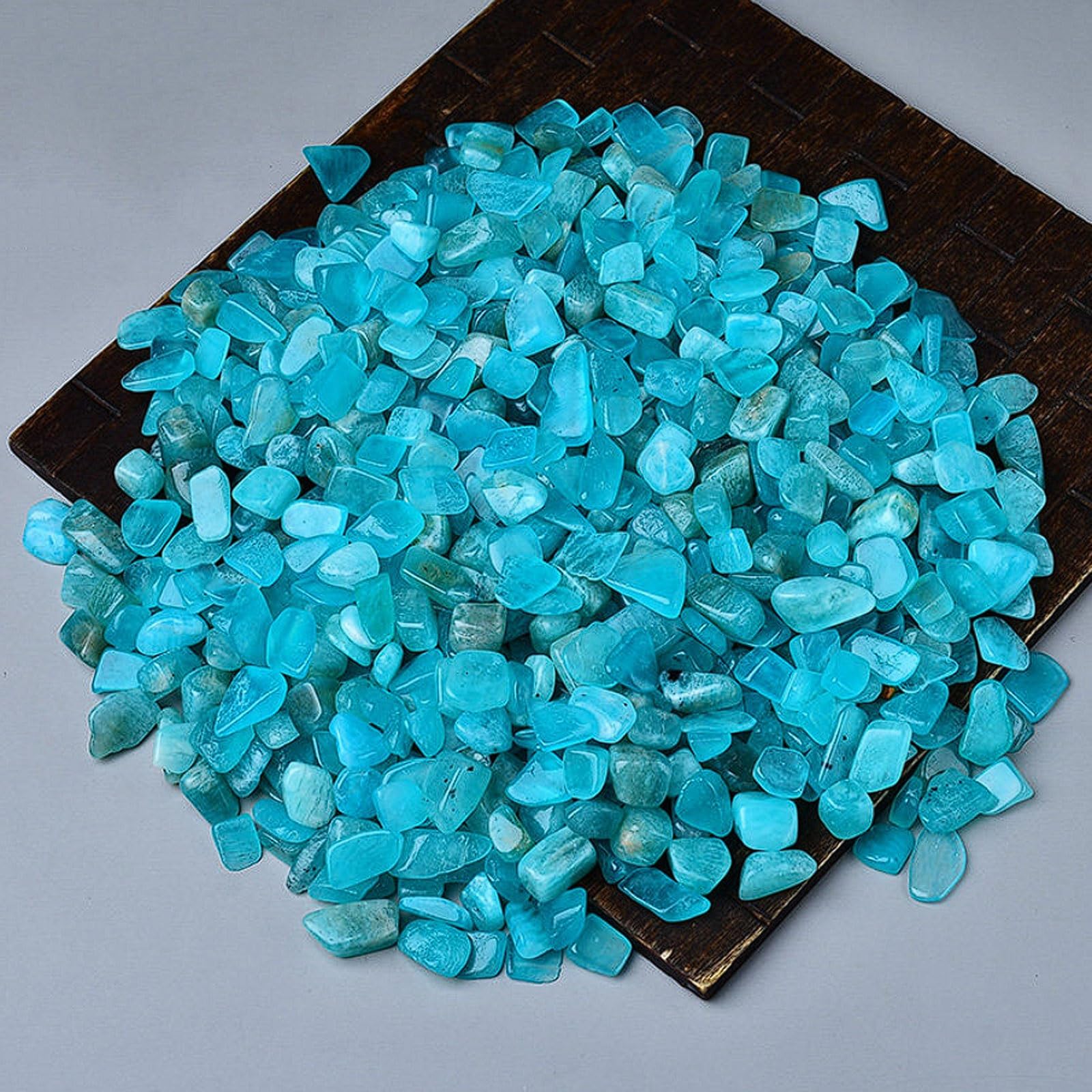 Pierres Concassées Naturelles Démaquétisantes Gemmes Paysagement Aquarium Décoration Pot de Fleur Ornement 500g(7-9mm 500g)