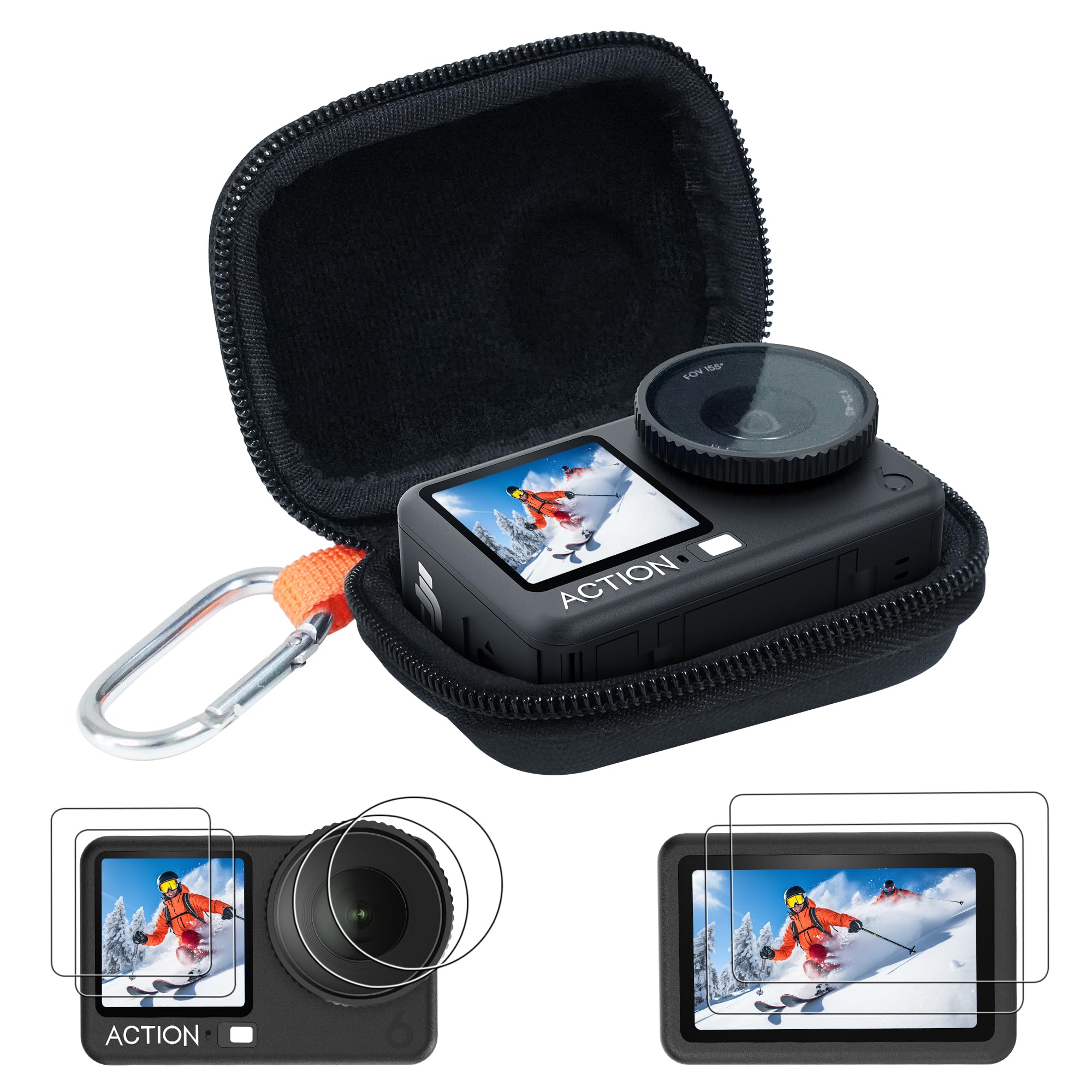 Amazon | CYNOVA 対応 DJI Osmo Action 6 ケース，Osmo Action 6