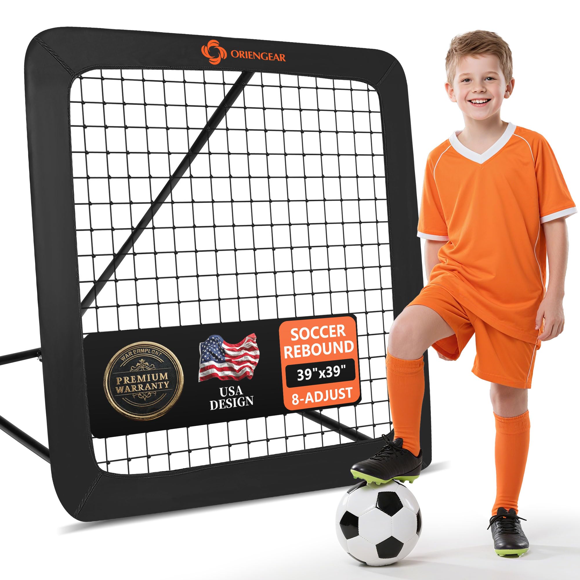 Amazon | ORIENGEAR (オリエンギア) サッカーリバウンダー 8つの角度