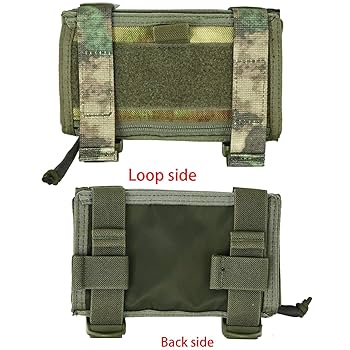 Tactical Arm Sleeve Map Pouch Case Documets Holder Wrist
