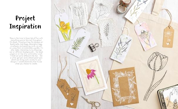 Draw Quick & Easy Modern Florals: Over 100 Botanical Motifs to Doodle, Draw, and Decorate Your Journals, Sketchbooks, and Crafts (Journal with Purpose)