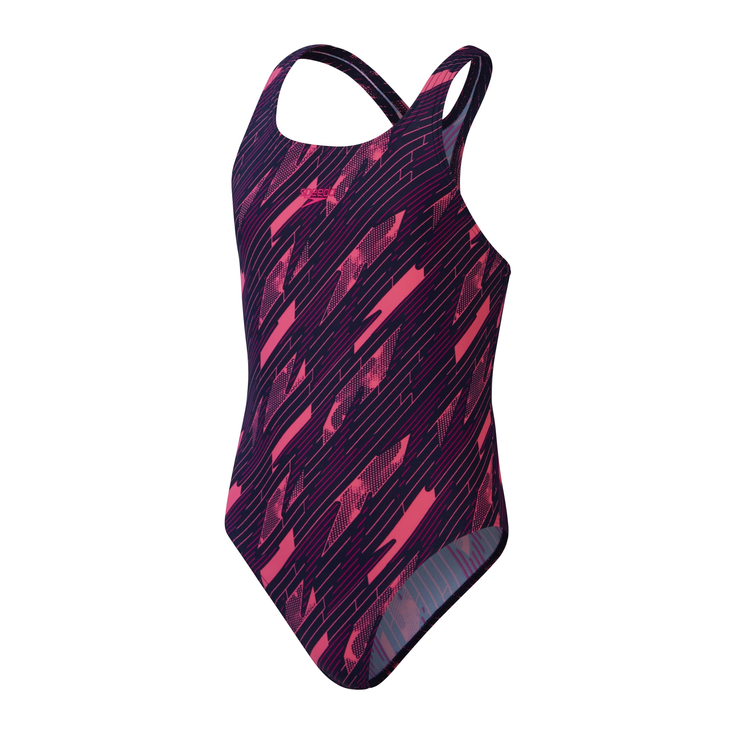 Speedo Hyperboom Allover Medalist One Piece Swimsuit | Chlorine Resistant | Quick Drying Traje de baño Niñas