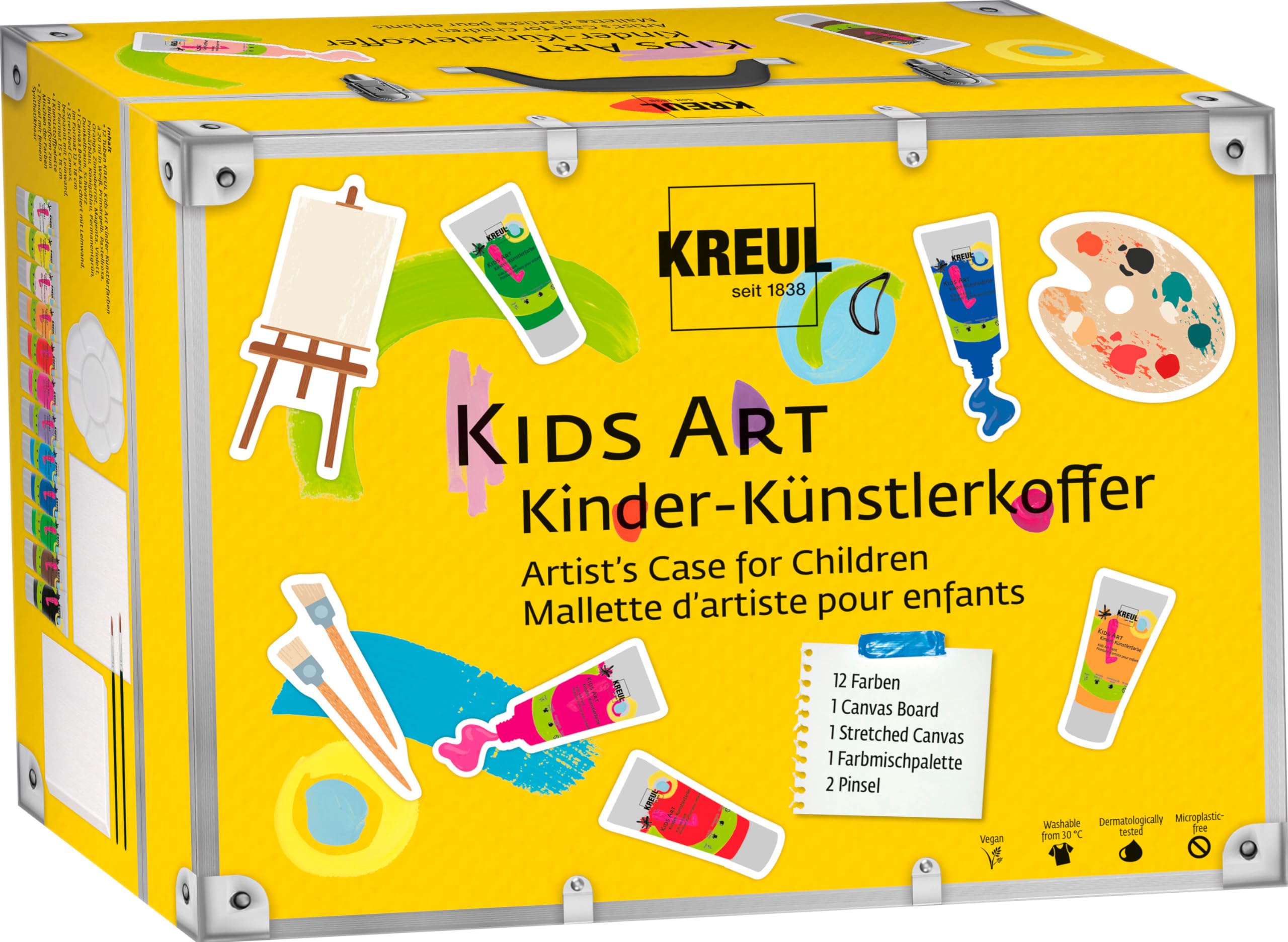 KREUL Kids Art - Maletín de artista infantil