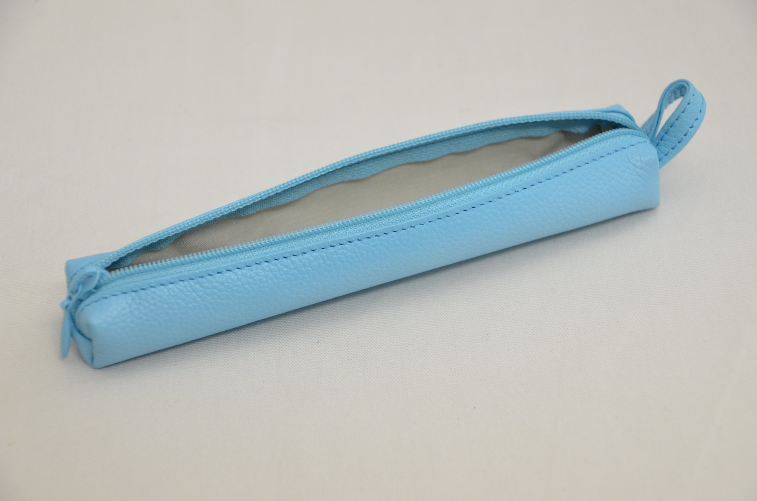 Amazon.co.jp: 本革ペンケース（筆箱・筆入れ） SS ベビーピンク