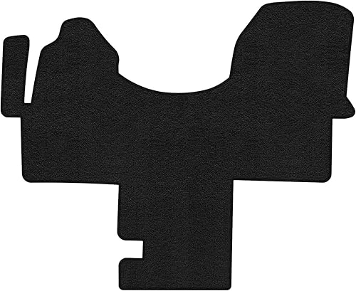 Lloyd Mats Parte compatible con Mercedes Benz Sprinter Van - Alfombra delantera de 1 pieza por Lloyd's - Ebony - compatible con 2010-2018 con código