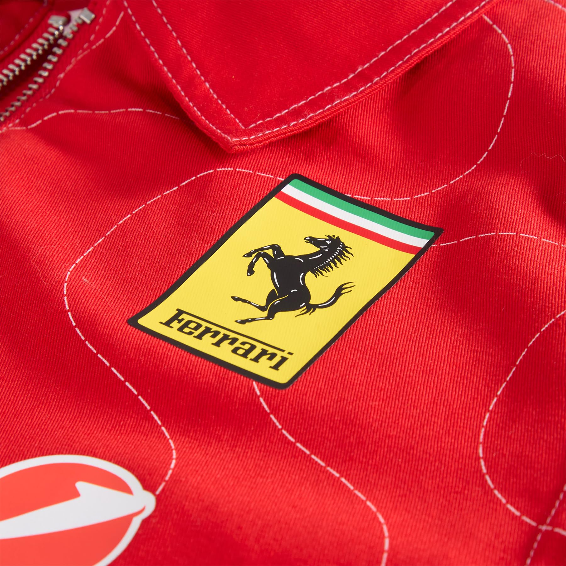 PUMA Scuderia Ferrari Monza 2025 Giacca Edizione Speciale - Rosso Corsa