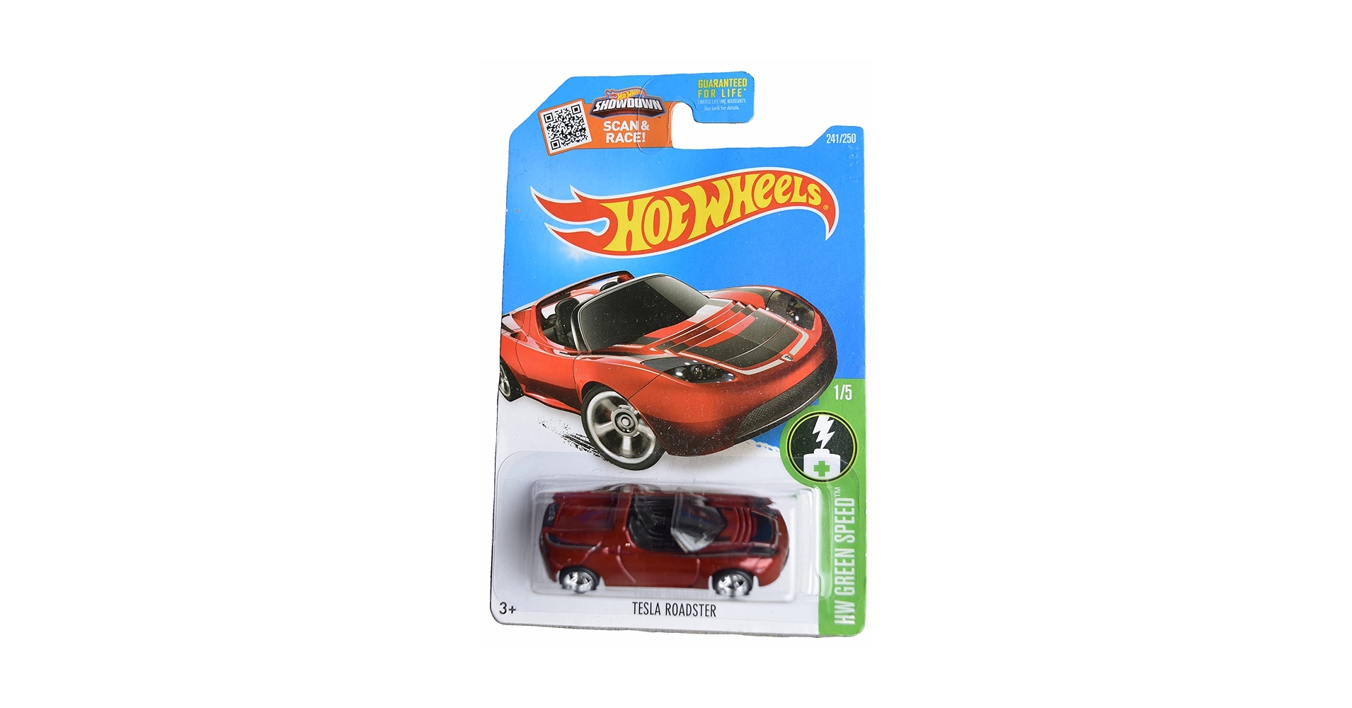 ホットウィール テスラ　ロードスター　スーパートレジャーハント&レギュラー Amazon.com: Hot Wheels Tesla Roadster, Super Treasure Hunt