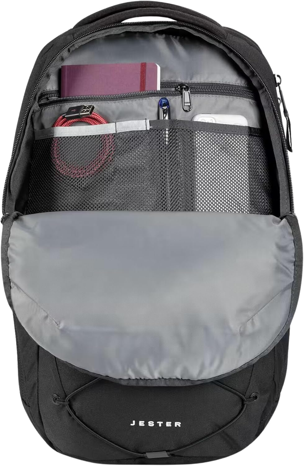 THE NORTH FACE Jester Everyday Laptop Backpack, TNF Black, One Size - Image 6