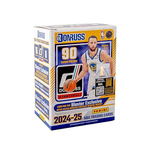 2024–25 Panini Donruss Basketball Blaster Box – Official NBA Trading