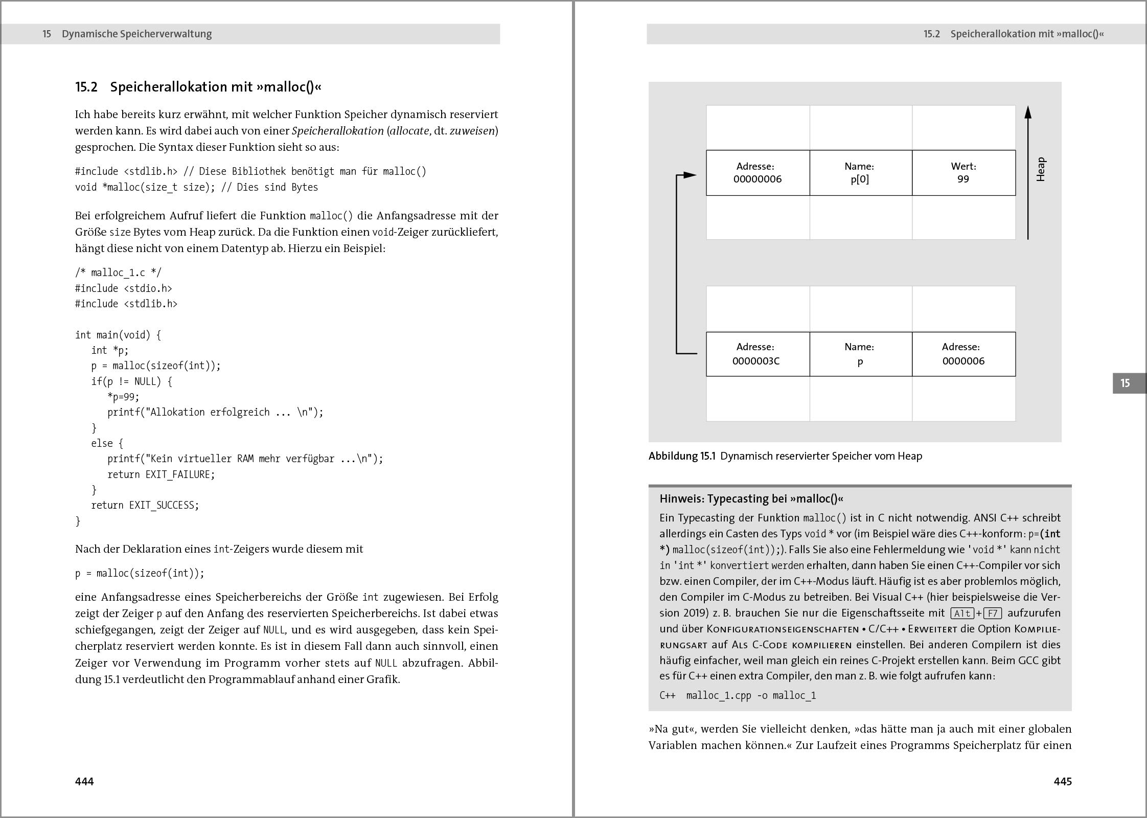 C von A bis Z: Das umfassende Handbuch für C-Programmierer. Zum Lernen und Nachschlagen. Aktuell zum Standard C18