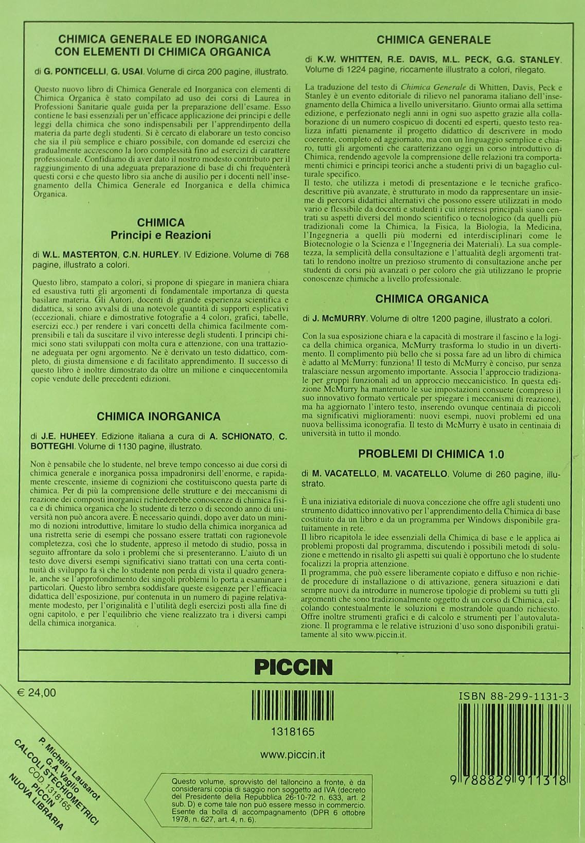 Calcoli stechiometrici