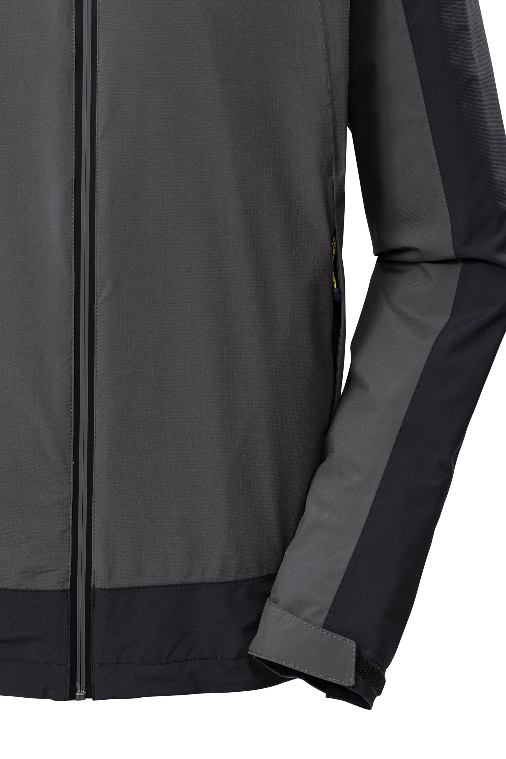 killtec Herren Funktionsjacke/Outdoorjacke mit Kapuze KOS 40 MN JCKT, anthrazit, L, 43999-000