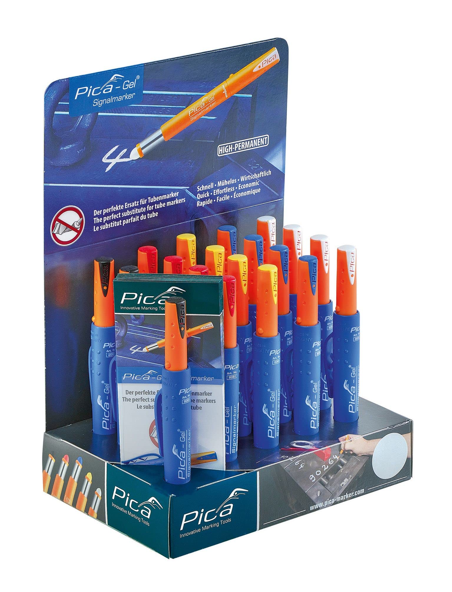 PICA 8020 - Expositor Marcador-señal. GEL-5 colores