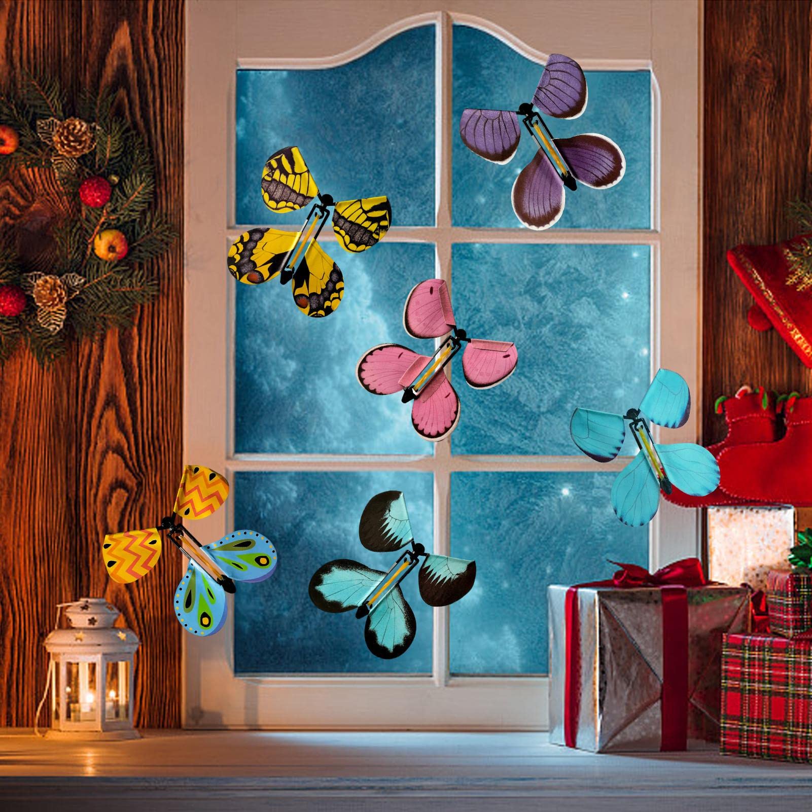 Amazon.co.jp: shopparadise マジックバタフライ 飛び出す蝶々 小道具