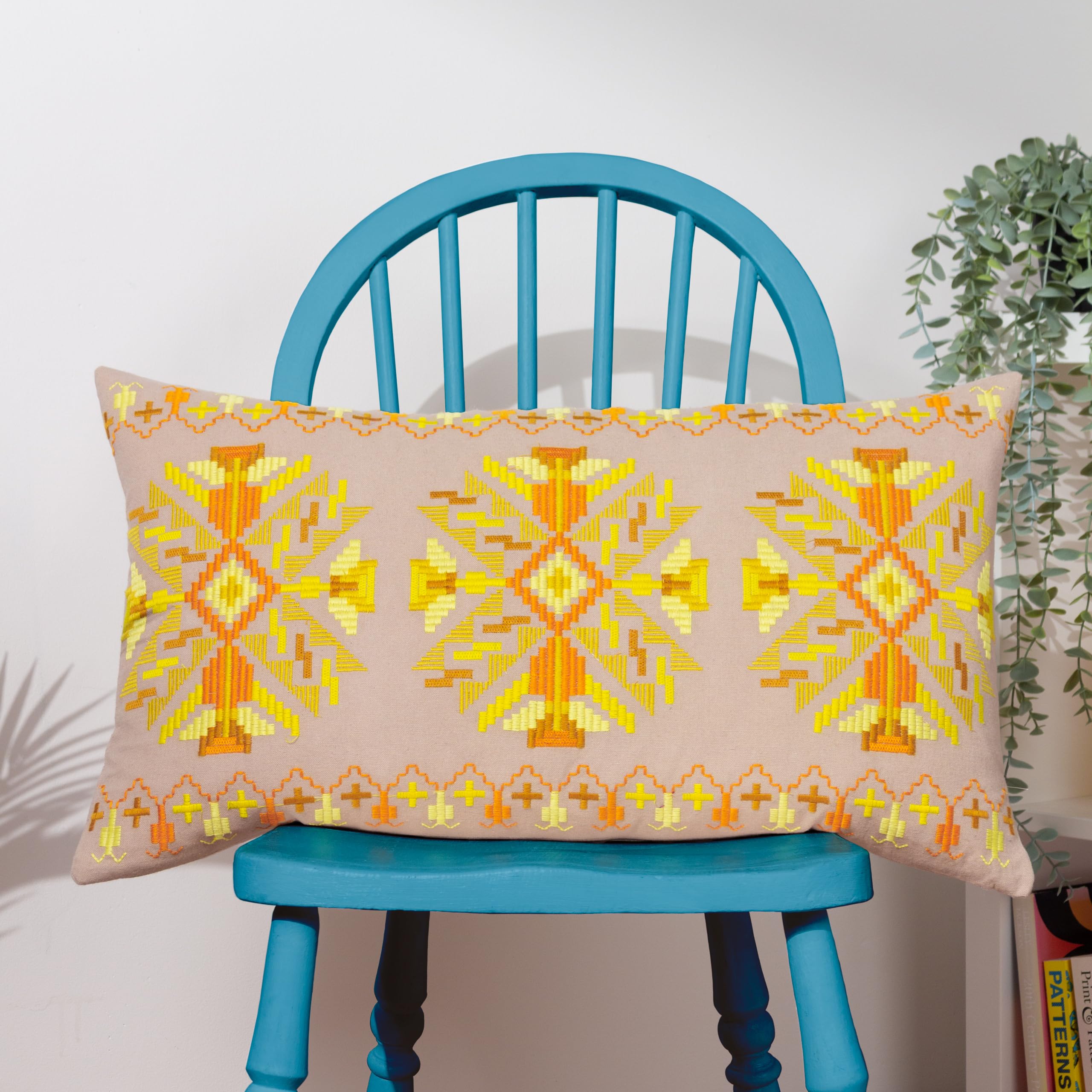 furn. Kalina Polyester Filled Cushion - Twin Pack