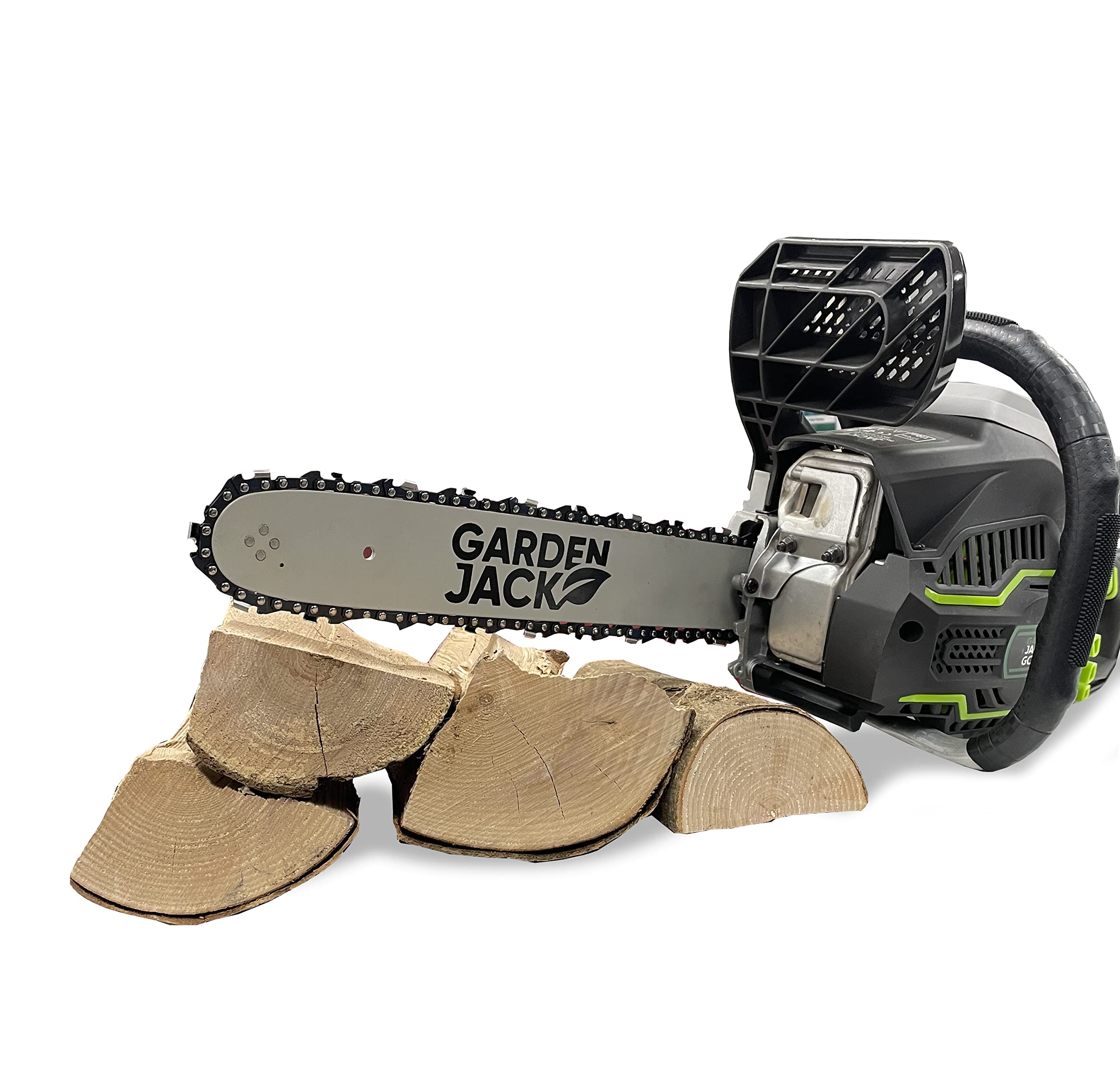 Gardenjack Petrol Chainsaw 14" Chain 38cc 2 Stroke Engline Lightweight Proffesional Wood Cutting Tool Log Branch Chopping Cutting 1.6HP
