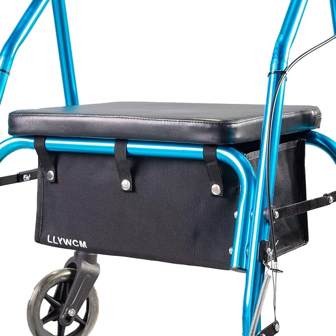 LLYWCM Extra Large Walker Underseat Bag Under Seat Rollator Bag Tote