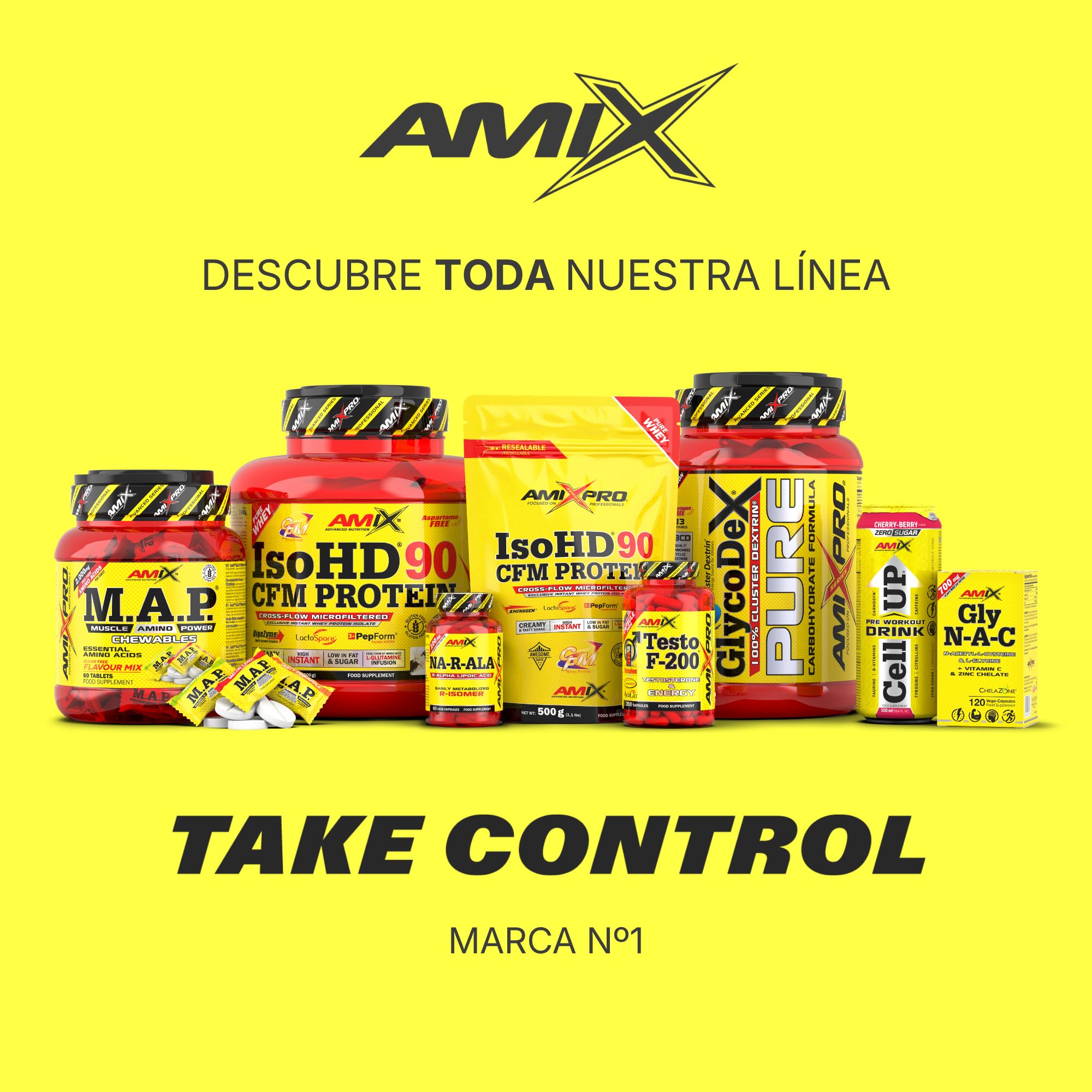 AMIX - Aminoácido en Polvo Muscle Amino Power - Suplemento Alimenticio que Aumenta la Fuerza y la Resistencia Muscular - Sabor Frutas del Bosque - 344 g