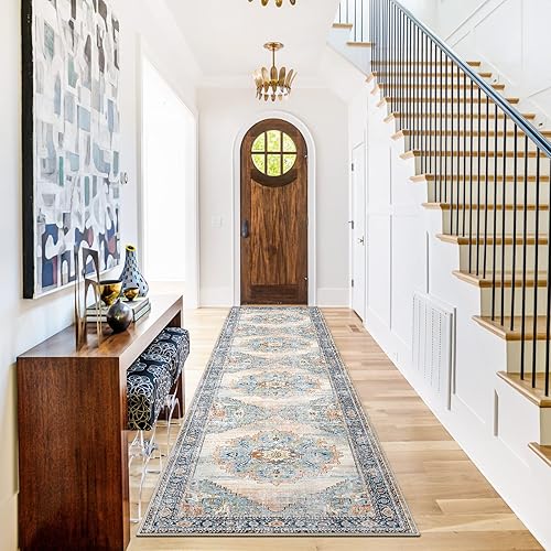 Miniatura 46 de Alfombra Pasillo Lavable 2x10 - Alfombra de Pasillo Alfombras y Tapetes de Cocina Antideslizante Lavable Impermeable Alfombra Pasillo para Sala