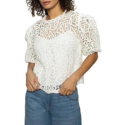 Sanctuary Cherished Lace T Shirts Women