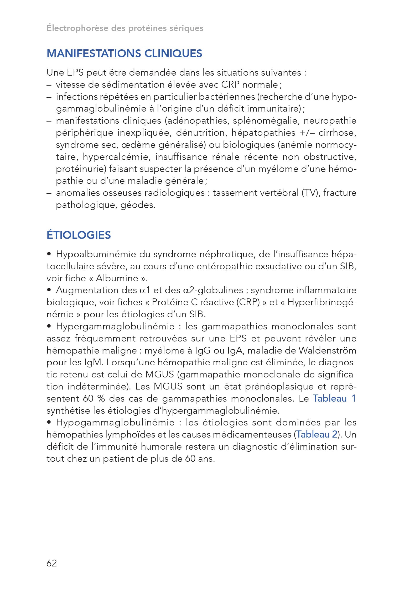 Interprétation des examens biologiques, 3e éd.