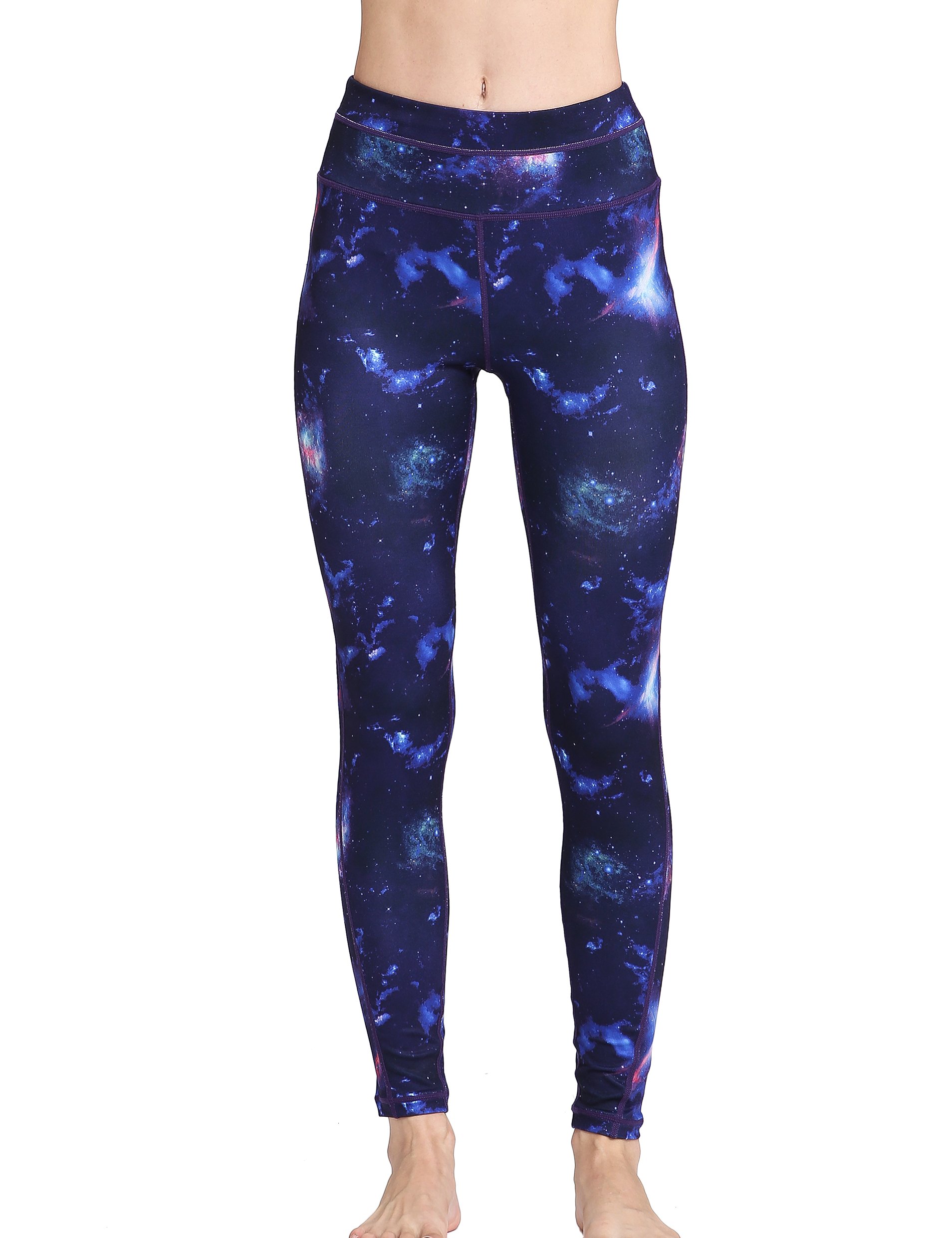 Legginsy sportowe damskie drukowane legginsy sportowe do biegania jogi fitness siłowni