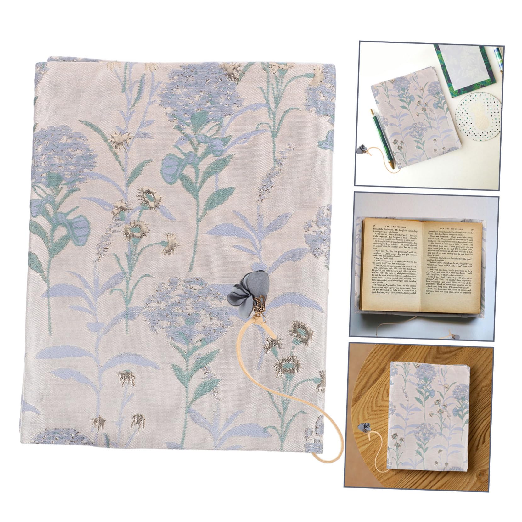 TEHAUX 5pièces Housse De Décorative Étui Pratique Fait Main Pour De Cahier Ajustable Et Stylé Modèle Inspiration Dandelion