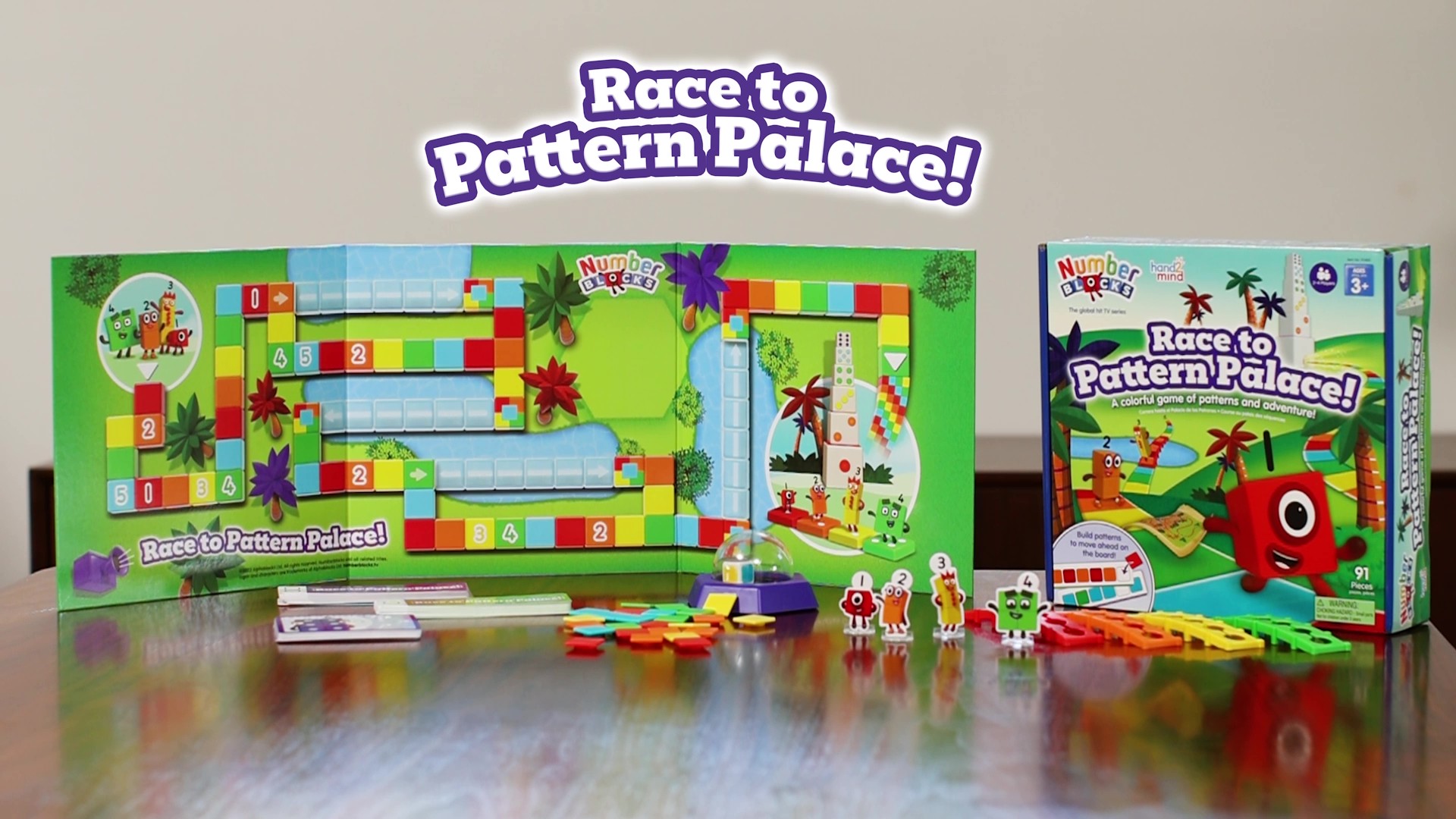 Watch hand2mind Numberblocks Race to Pattern Palace! on Amazon Live