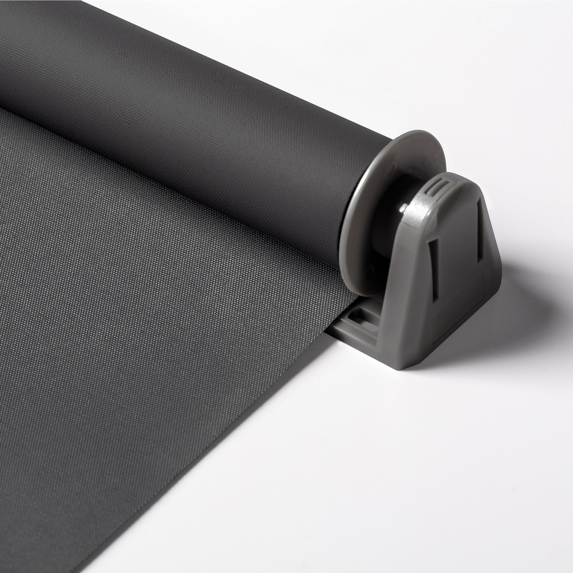 Sonello Blackout Blind with Klemmfix No Drilling 45 cm x 210 cm Grey Opaque Roller Blind for Windows and Doors with or without Drilling, Mounting Kit Included, Sun Protection - 3