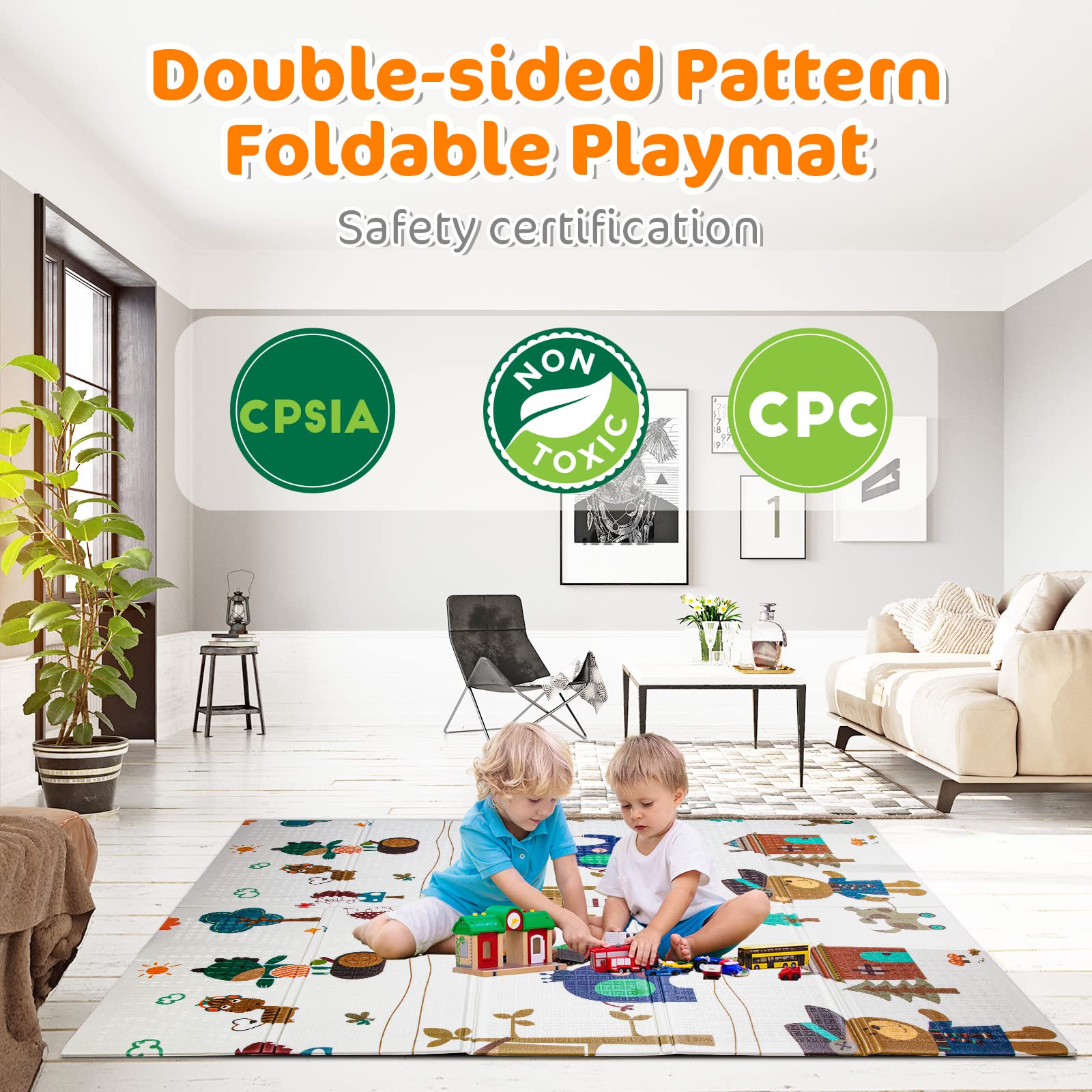 Suposeu Baby Playpen with Mat, 71"x59" Extra Large Playpen for Babies and Toddlers, Indoor & Outdoor Play Yard, Sturdy Safety Fence with Soft Breathable Mesh, Grey