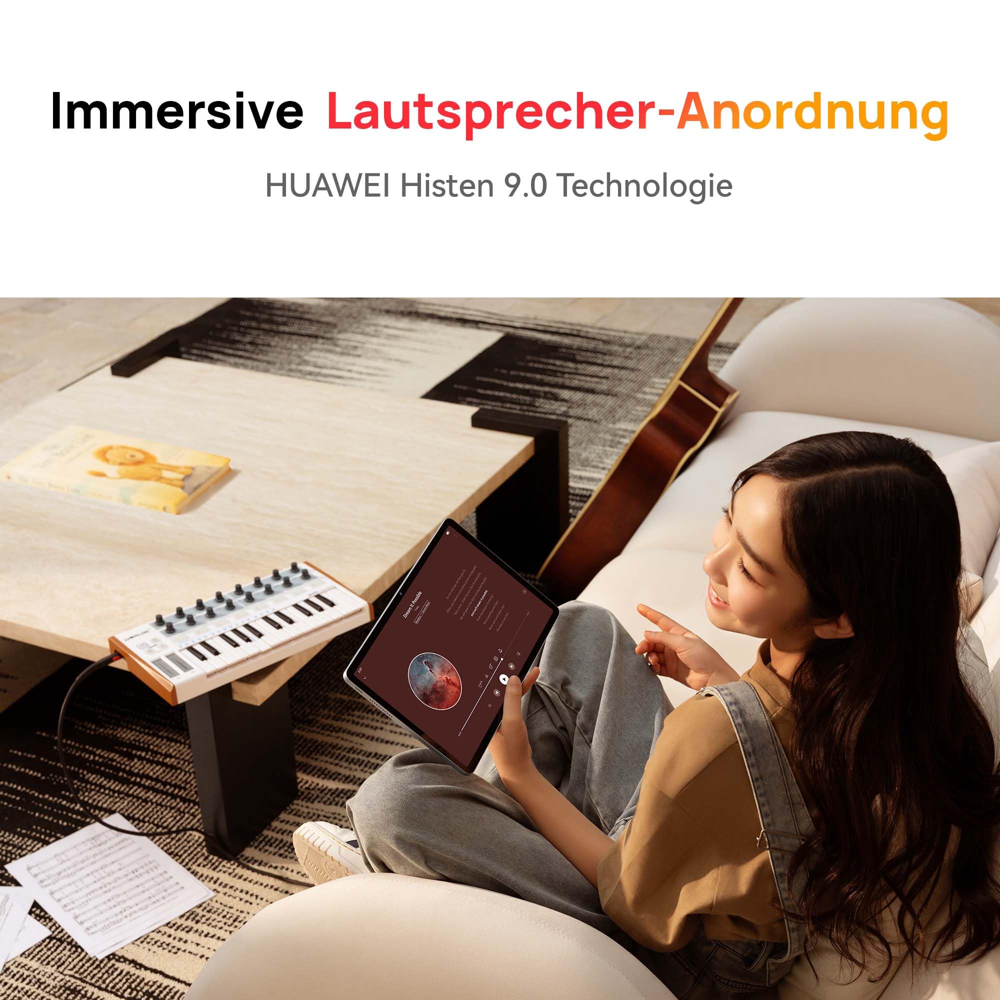 HUAWEI MatePad SE 11″ Tablet, 6 GB + 128 GB, design unibody in metallo di alta qualità, display Eye Comfort FullView, batteria 7700 mAh, altoparlante 4 vie, Wi-Fi, Bluetooth, Nebula Gray