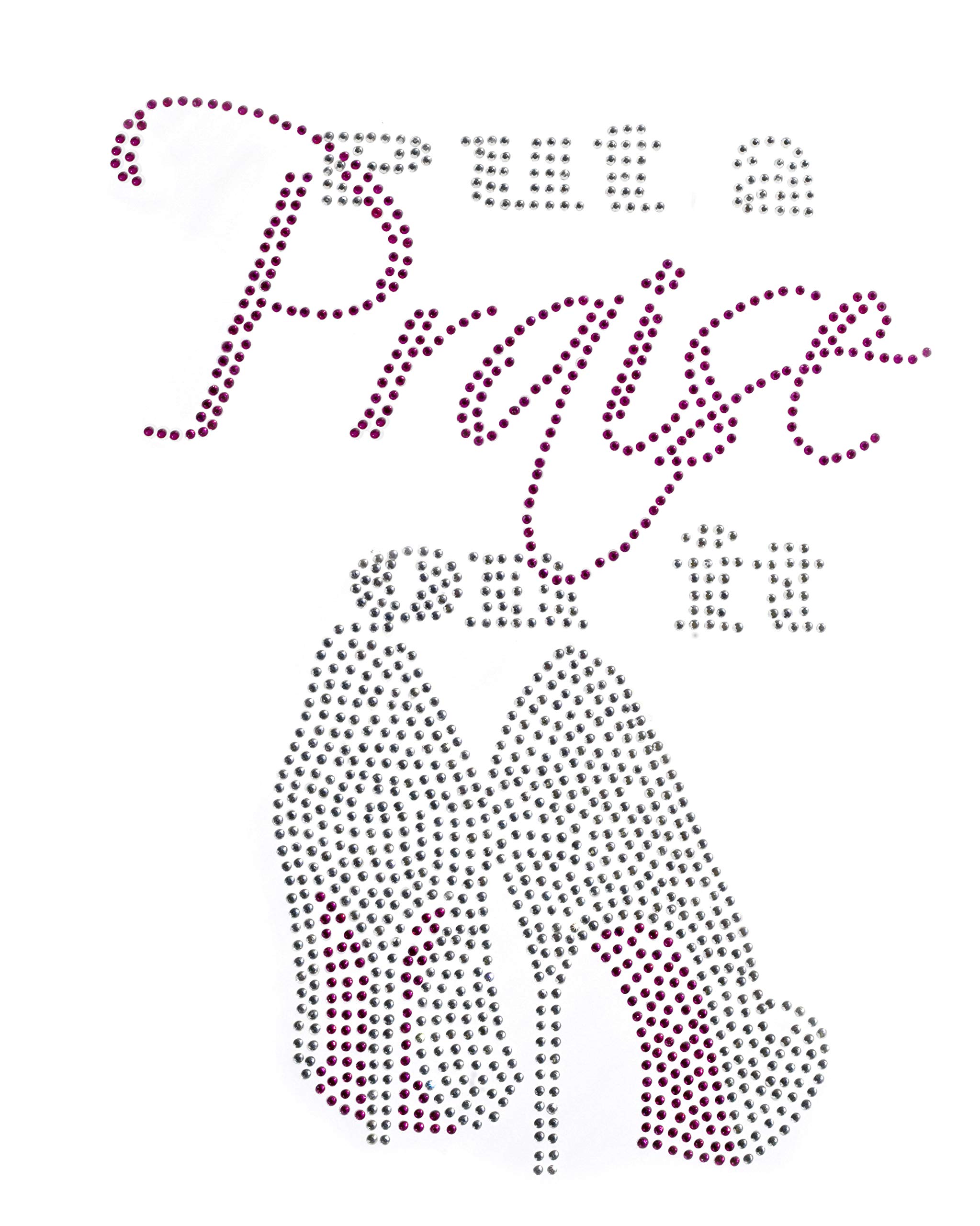 Buy Rhinestone Religious Iron On Large"Put A Praise On It" Decal