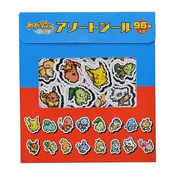 Amazon.co.jp: ポケモンセンターオリジナル アソートシール