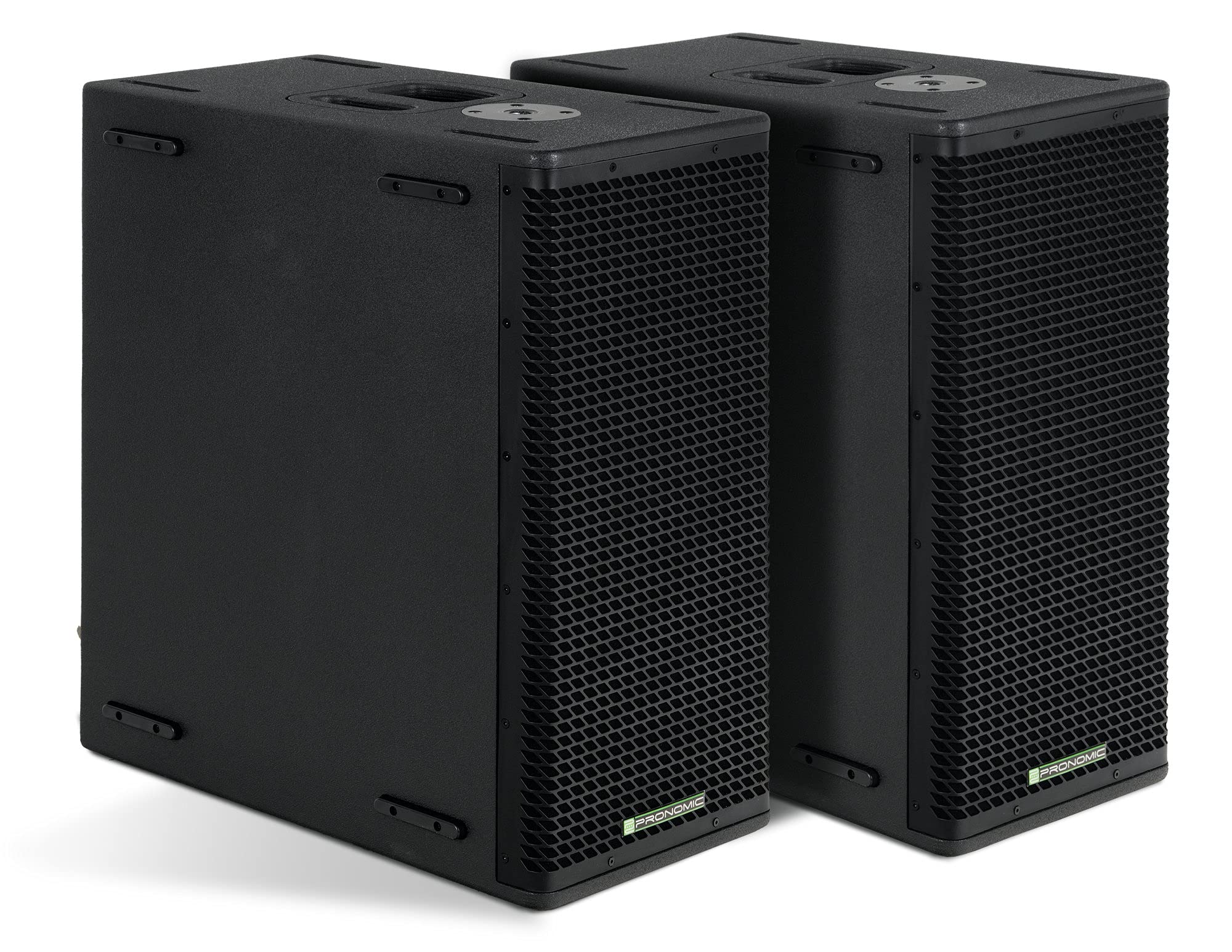 Pronomic V-Array Club Set, 210 Subwoofer, Équipement: 2X woofer 10" | DSP: processeur DSP 96 kHz, 48 bits, Récepteur Bluetooth® 4.2, Presets DSP: FLAT, LIVE1, LIVE2, 2x sortie ligne XLR, 104 Top