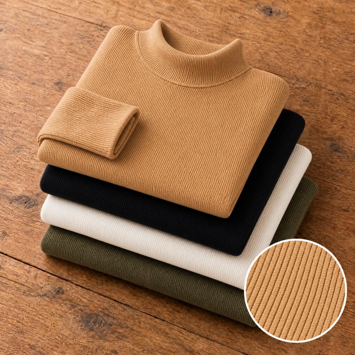 Blusa Feminina Manga Longa Gola Alta Cacharrel, Algodão, Segunda Pele, Estilo Casual e Atemporal