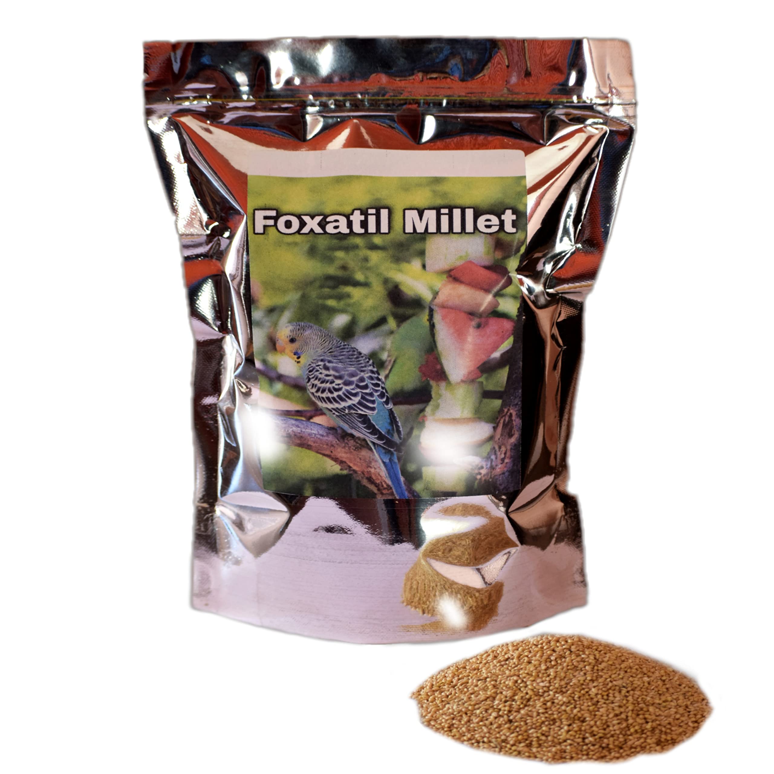 akolity Birds Food Foxtail Millet Kangni Seeds Pack of 500 Gm for Budgies, Canaries, Lovebirds, Cockatiels, Finches, Waxbills, All Life Stages (B0BK6FWWNV) Amazon Price History, Amazon Price Tracker