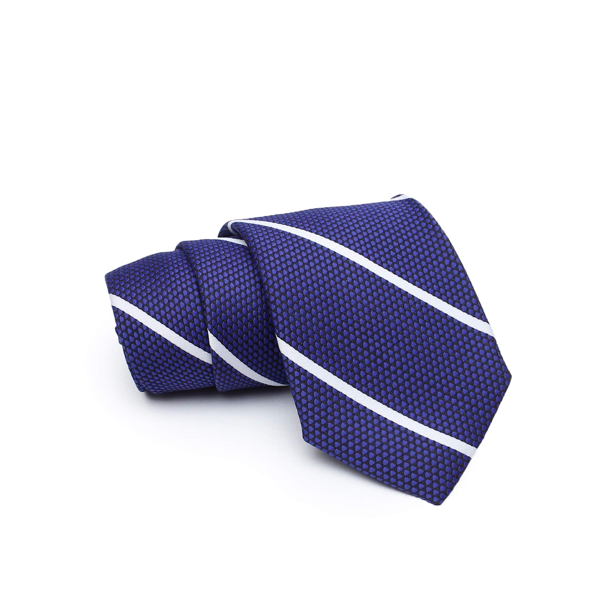 MENSOME Solid Formal Men's Neck Tie Set With Pocket square