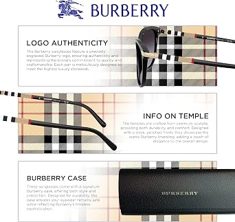 BURBERRY ELM BE2334 Rectangle Shape Acetate Eyeglasses with Luxury Eyewear Kit