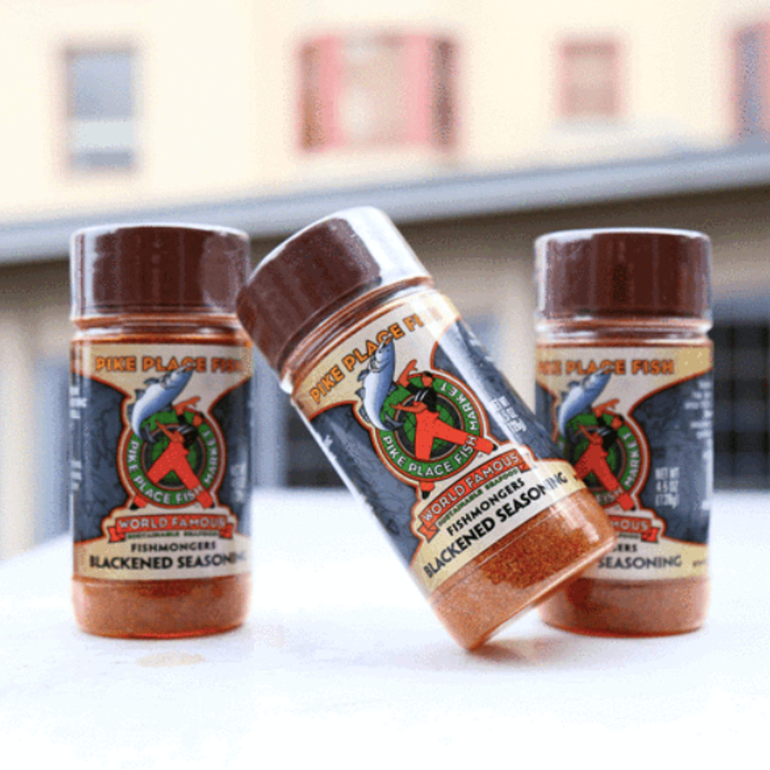 Pike Place Fishmongers Blackened Seasoning, 4.5oz Bottle