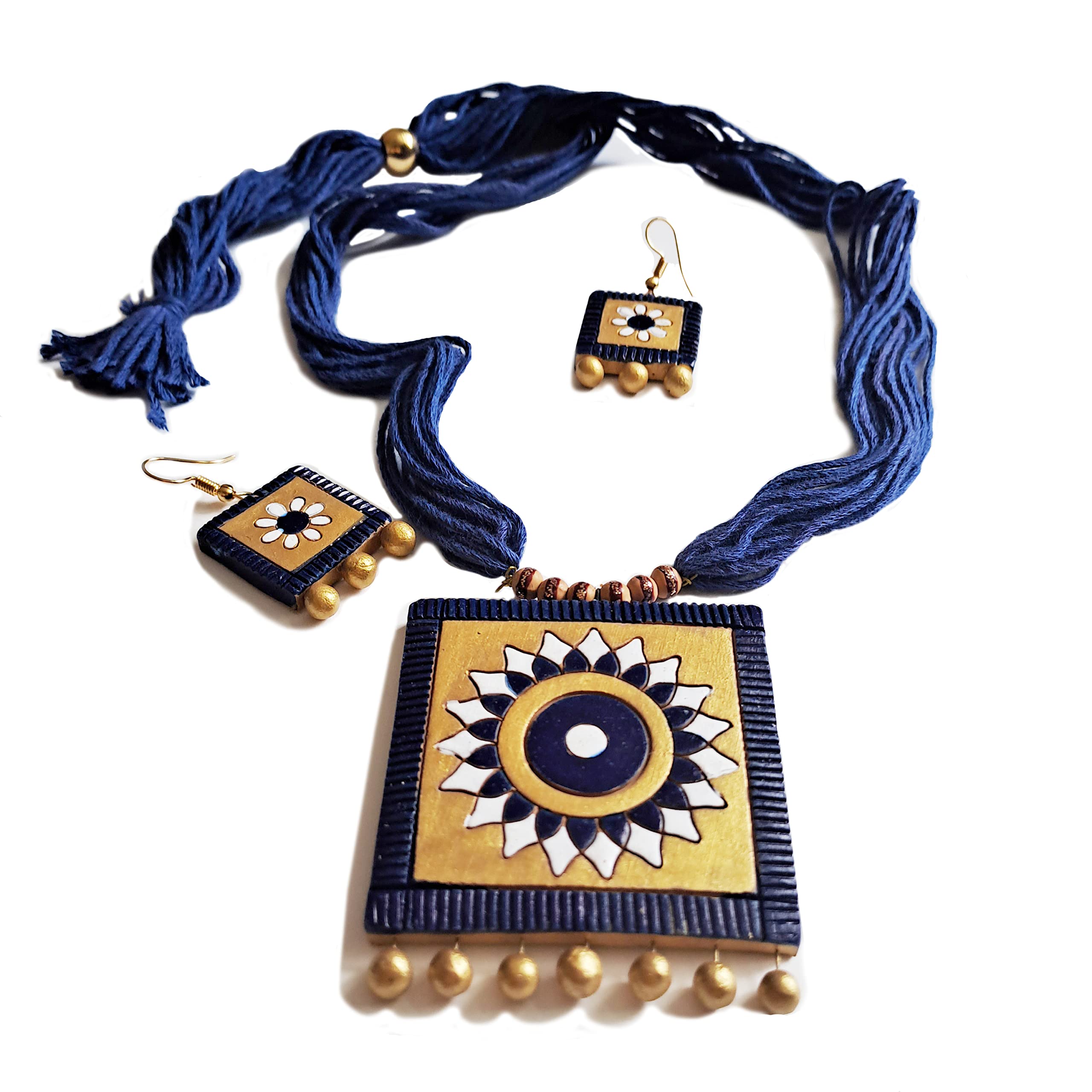 See full amazon price history chart for Avighna Stylish Golden & Dark Blue, White Terracotta Jewellery set Avighna Stylish Golden & Dark Blue, White Terracotta Jewellery set (B0B87GRMT1) Amazon Price History, Amazon Price Tracker
