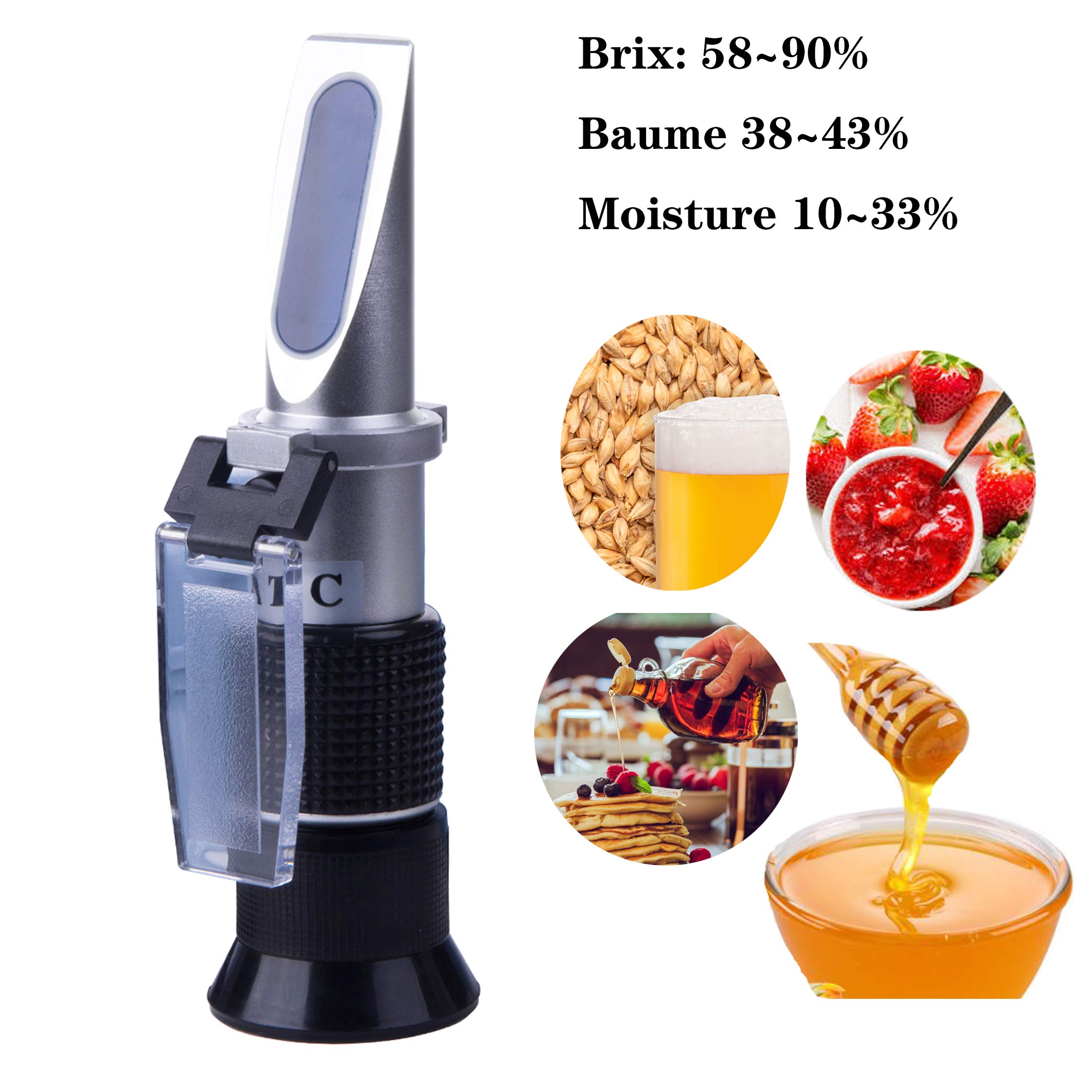 Buy Logic box Optics Accurate Suger Content Brix Meter baume Degrees