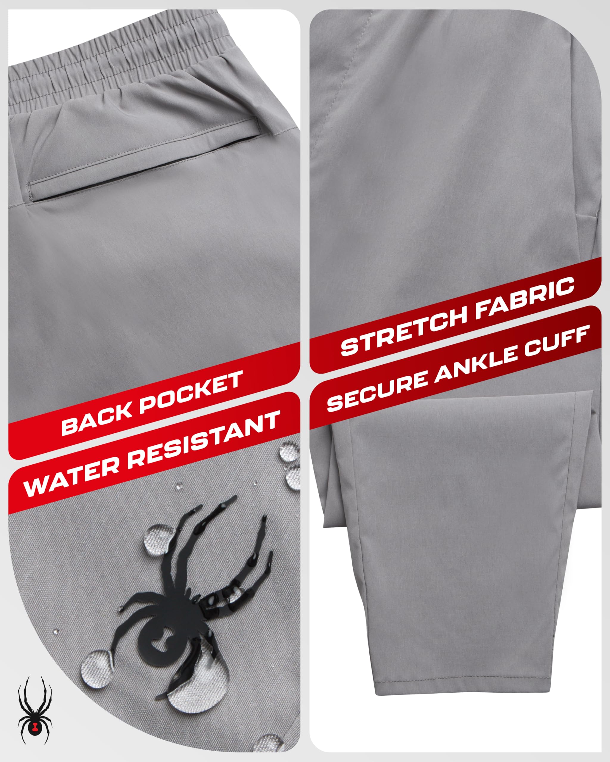 Spyder Herren Golfhose M Hybrid Cuff Jogger