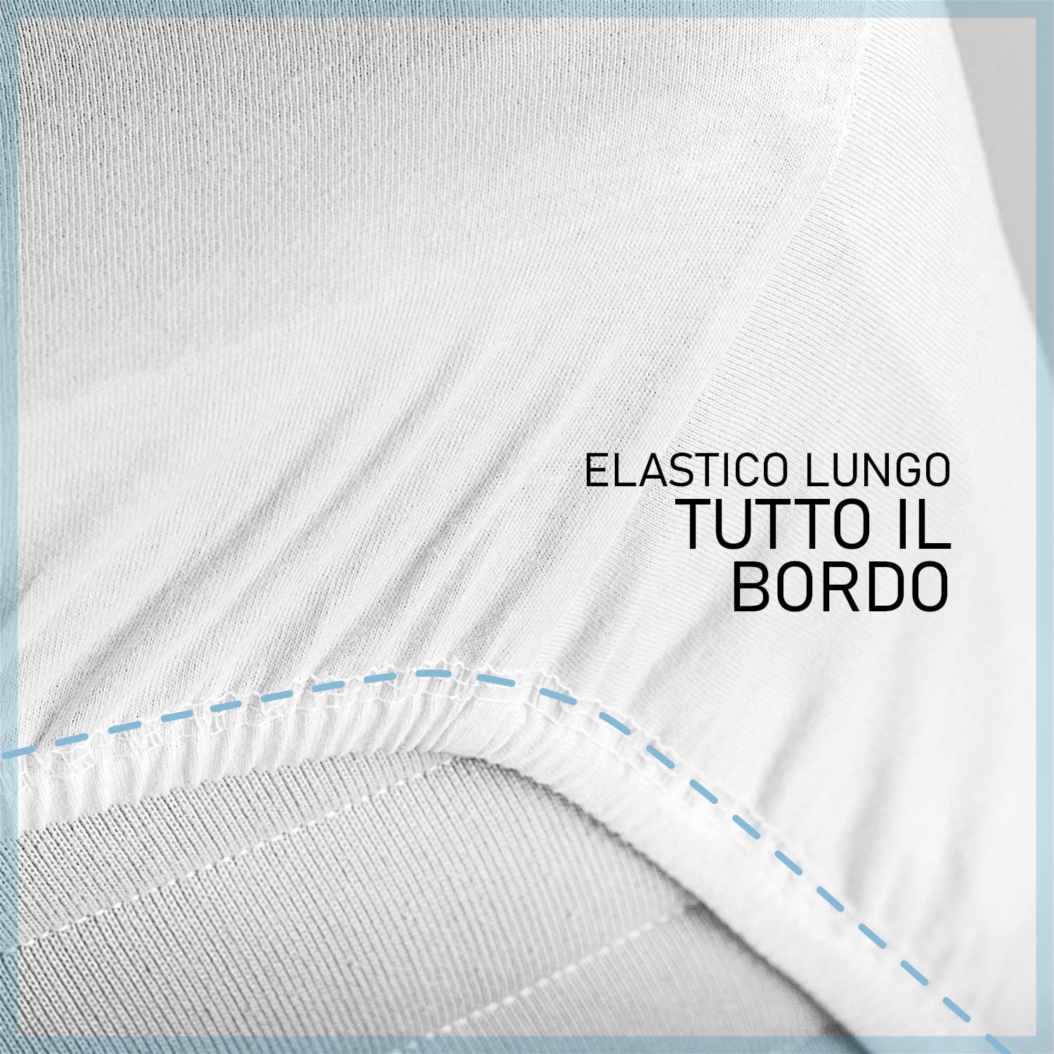 Coprimaterasso Matrimoniale Banzaii Con Fibra D'Argento - Anallergico, Antiacaro, Made In Italy - Foto 4