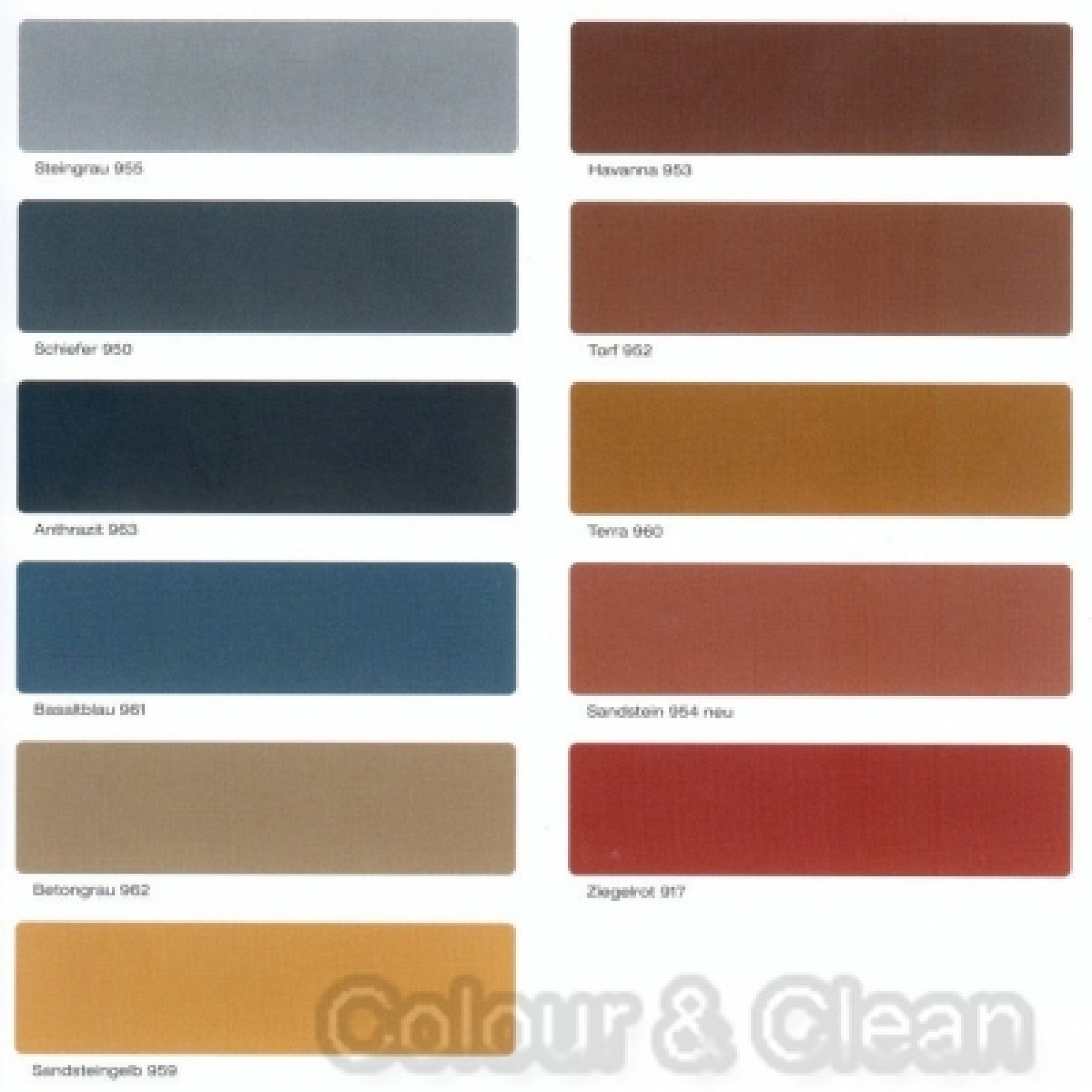 Pufas 10189 Dach und Sockelfarbe, Steingrau