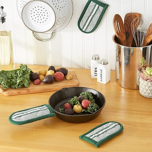 Miniatura 10 de DII Double Strip Chef - Colección de cocina y horneado, juego de asas de sartén, 6 x 3, azul francés, 3 piezas