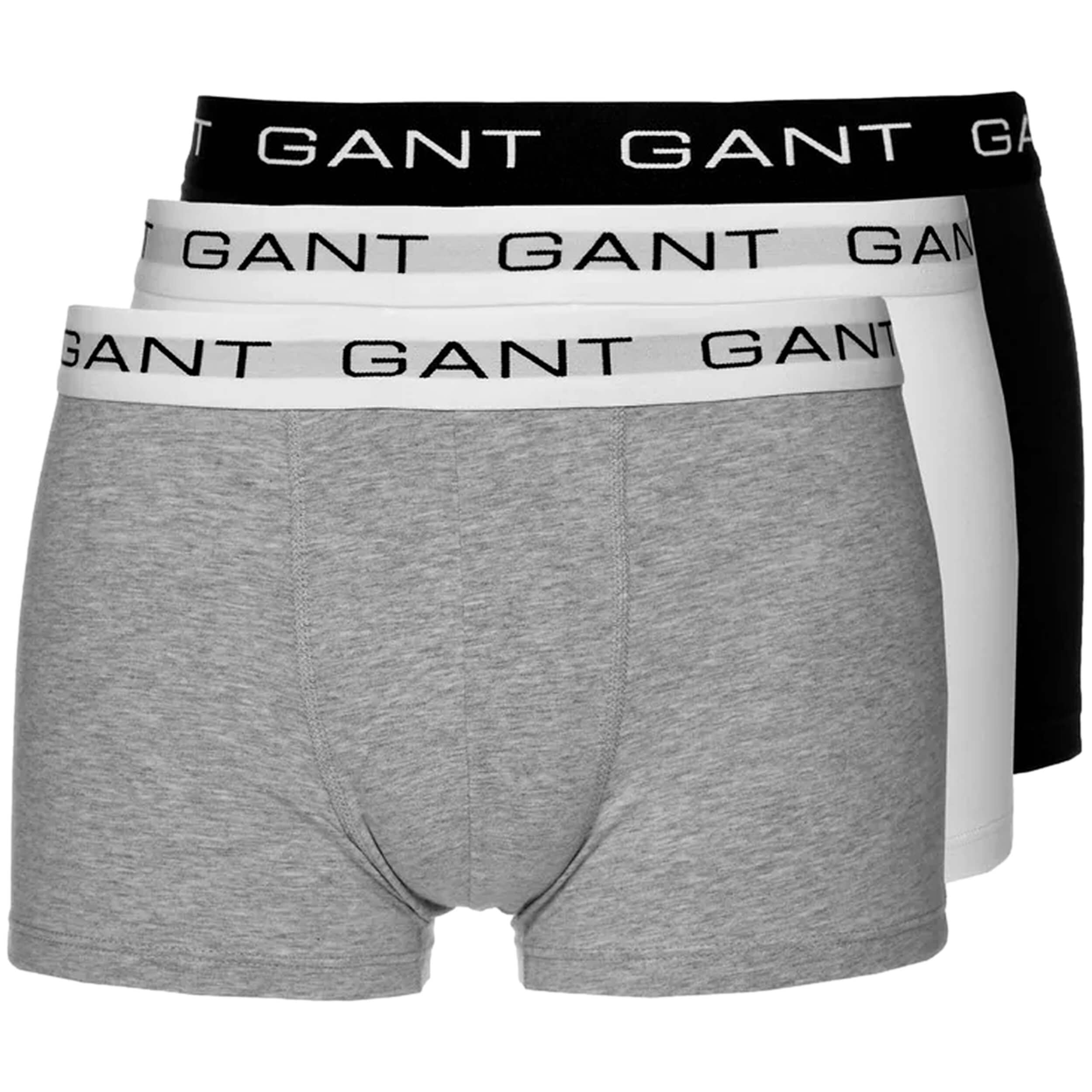 GANT Basic Trunk 3-Pack Lot De 3 Caleçons Basiques Homme