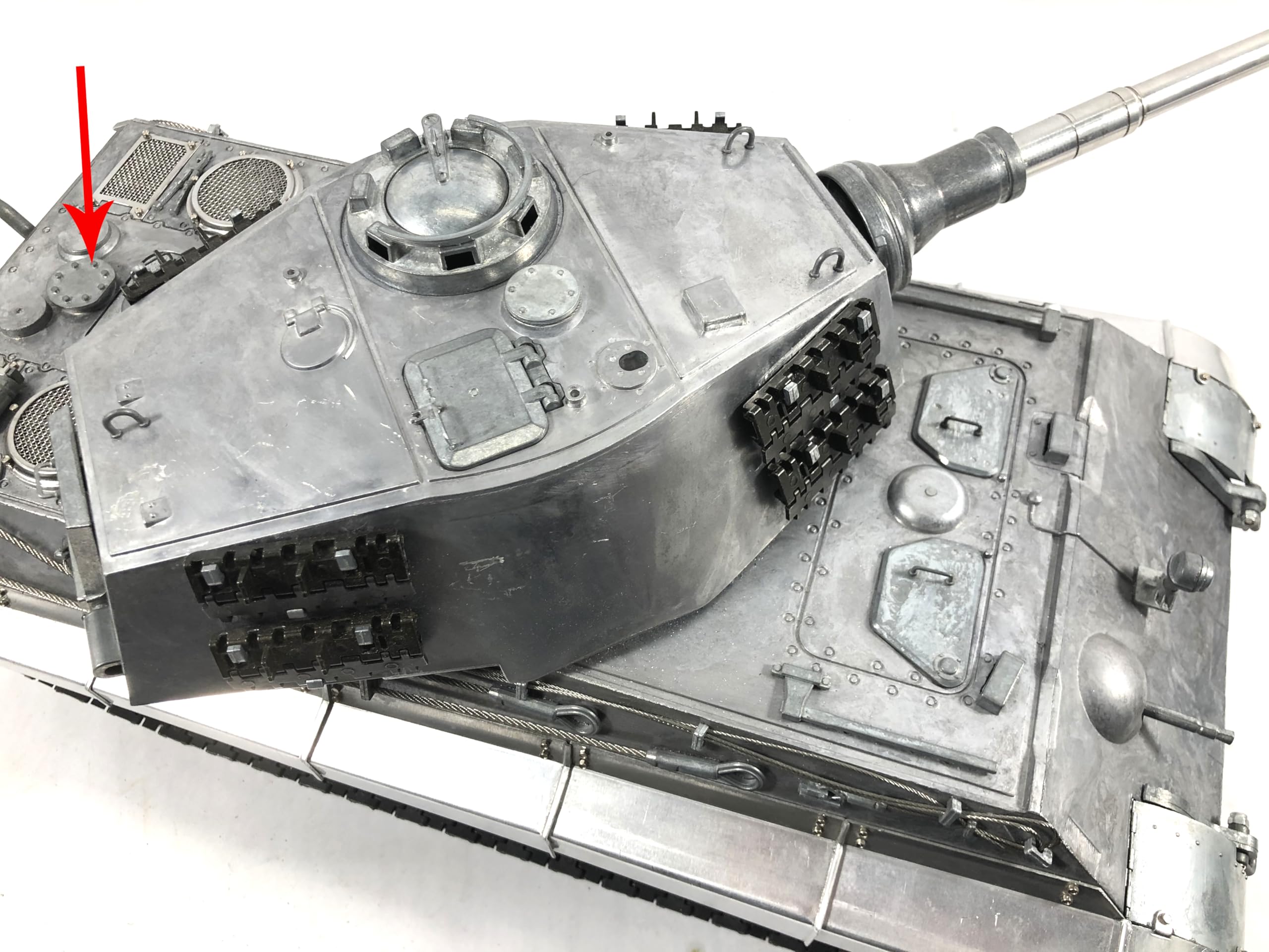 Mato 1:16 Metal King Tiger Tank Metal Upper Hull Ventilator