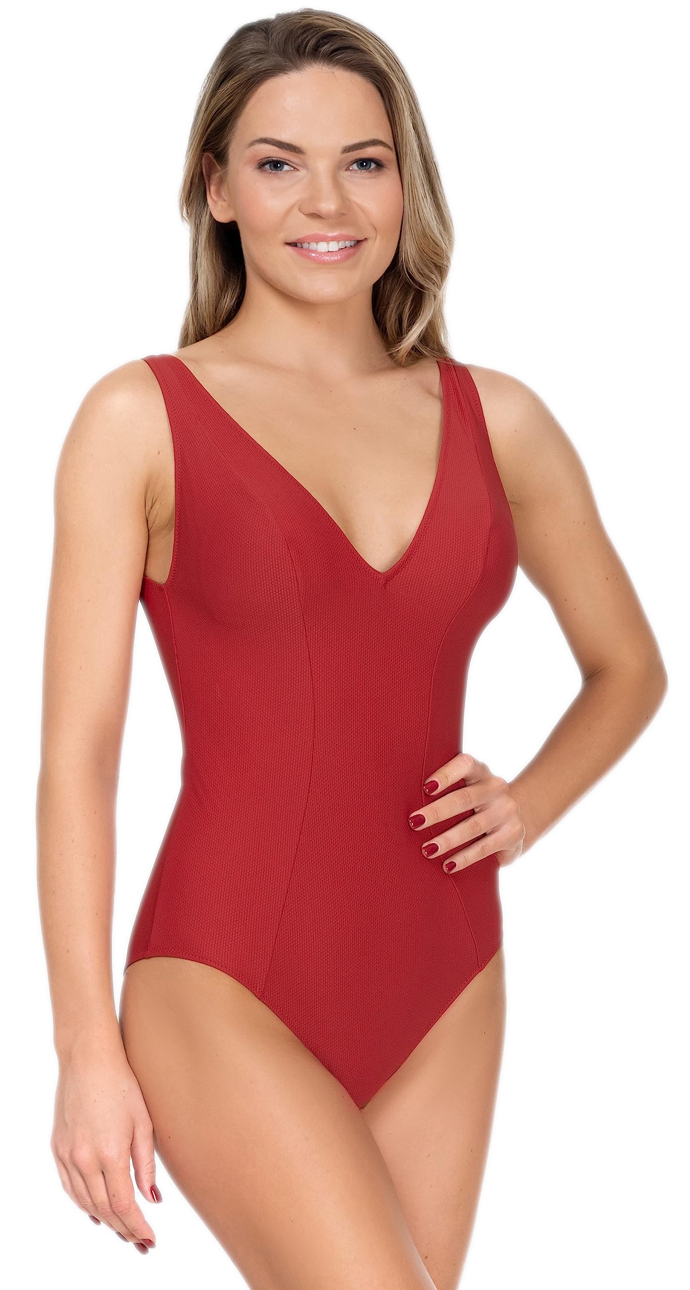 Rosme Lingerie einteiliger Badeanzug Badebekleidung Strandbekleidung für Damen, Kollektion Future Retro