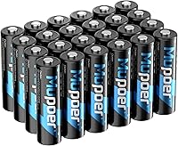 Vista 11 de Pilas recargables AA de litio con cargador, paquete de 8 baterías de 1.5 V 3000 mWh, doble A, recargable, batería AA de iones de litio de larga