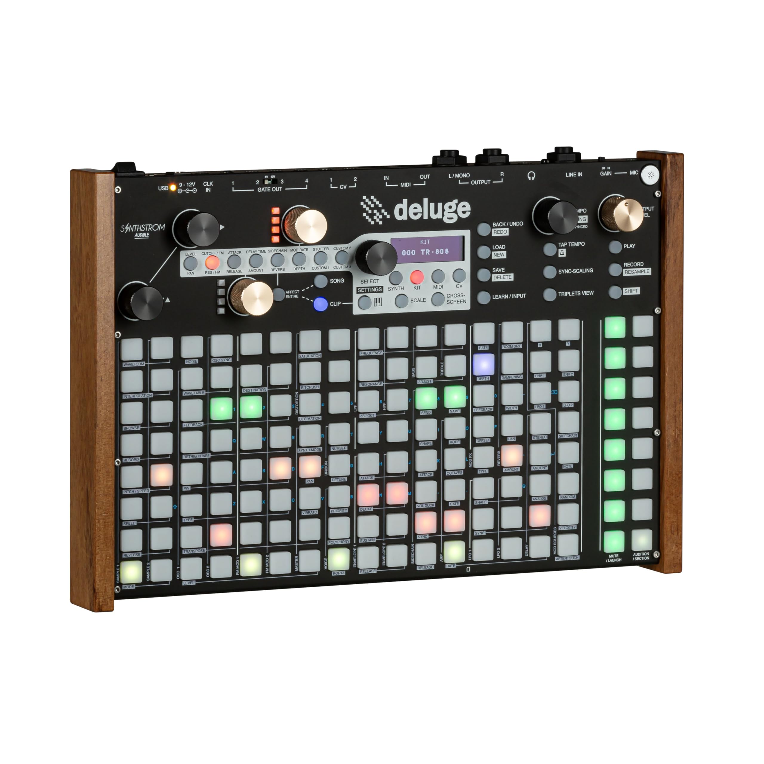 Deluge drum machine